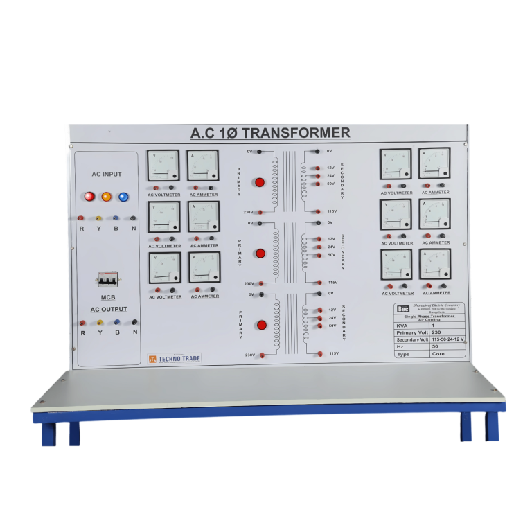 PARALLEL OPERATION OF THREE PHASE TRANSFORMER – Best Hydraulic Trainer ...