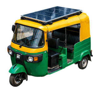 3-Wheeler Electric Vehicle Training Setup with Solar Powered Charging System -IES-EV-351